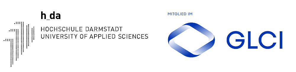 Logos der Kooperationspartner (GLCI, HDA)