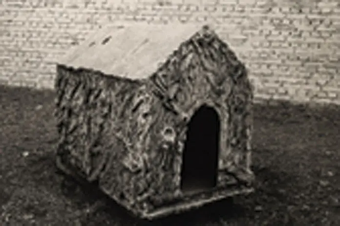 Eine Hundehütte aus Stahlbeton