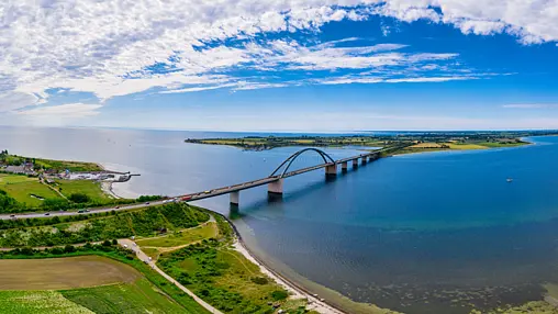 Die Brücke, die bisher Fehmarn mit dem Festland verbindet.