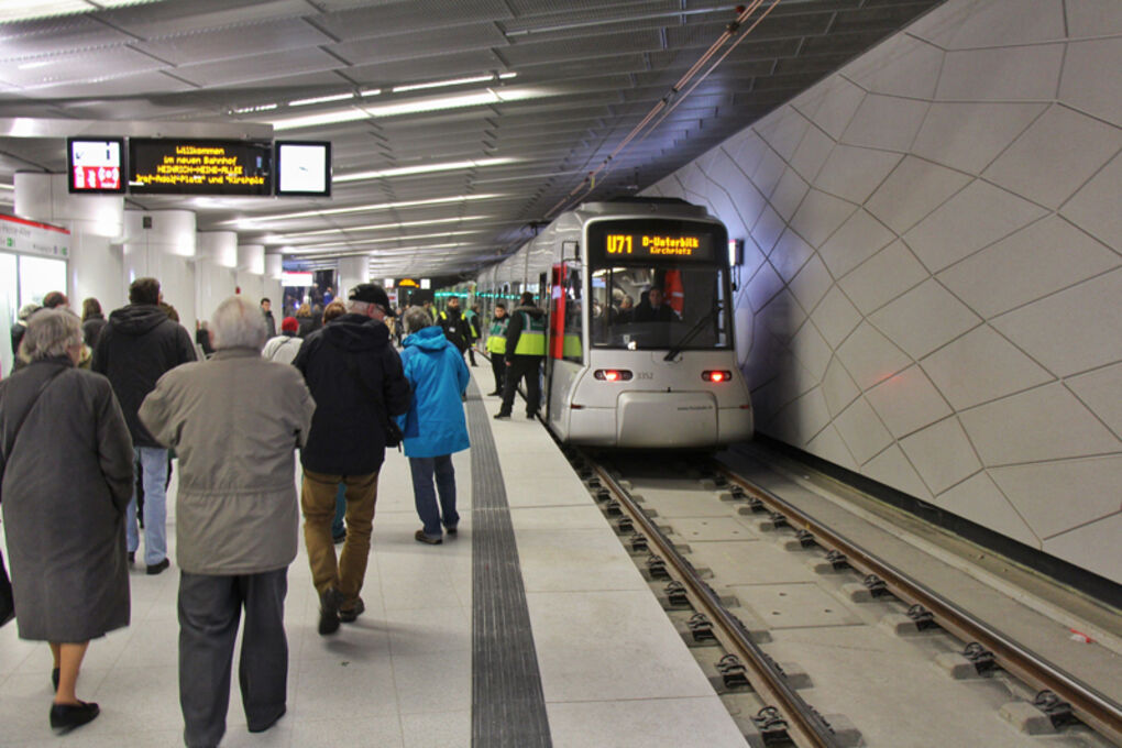 Wehrhahn Line in Düsseldorf opened