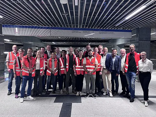 Das Projektteam.