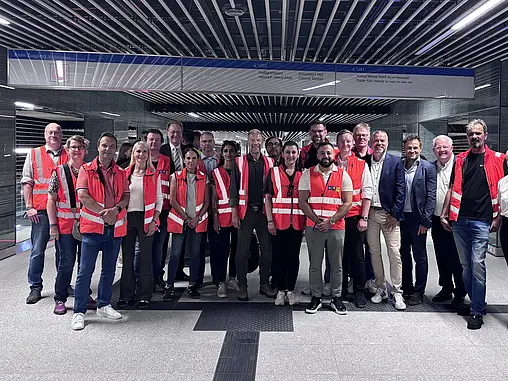Das Projektteam.