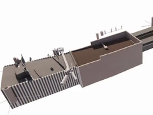 Modell des Projektes 2. Stammstrecke München