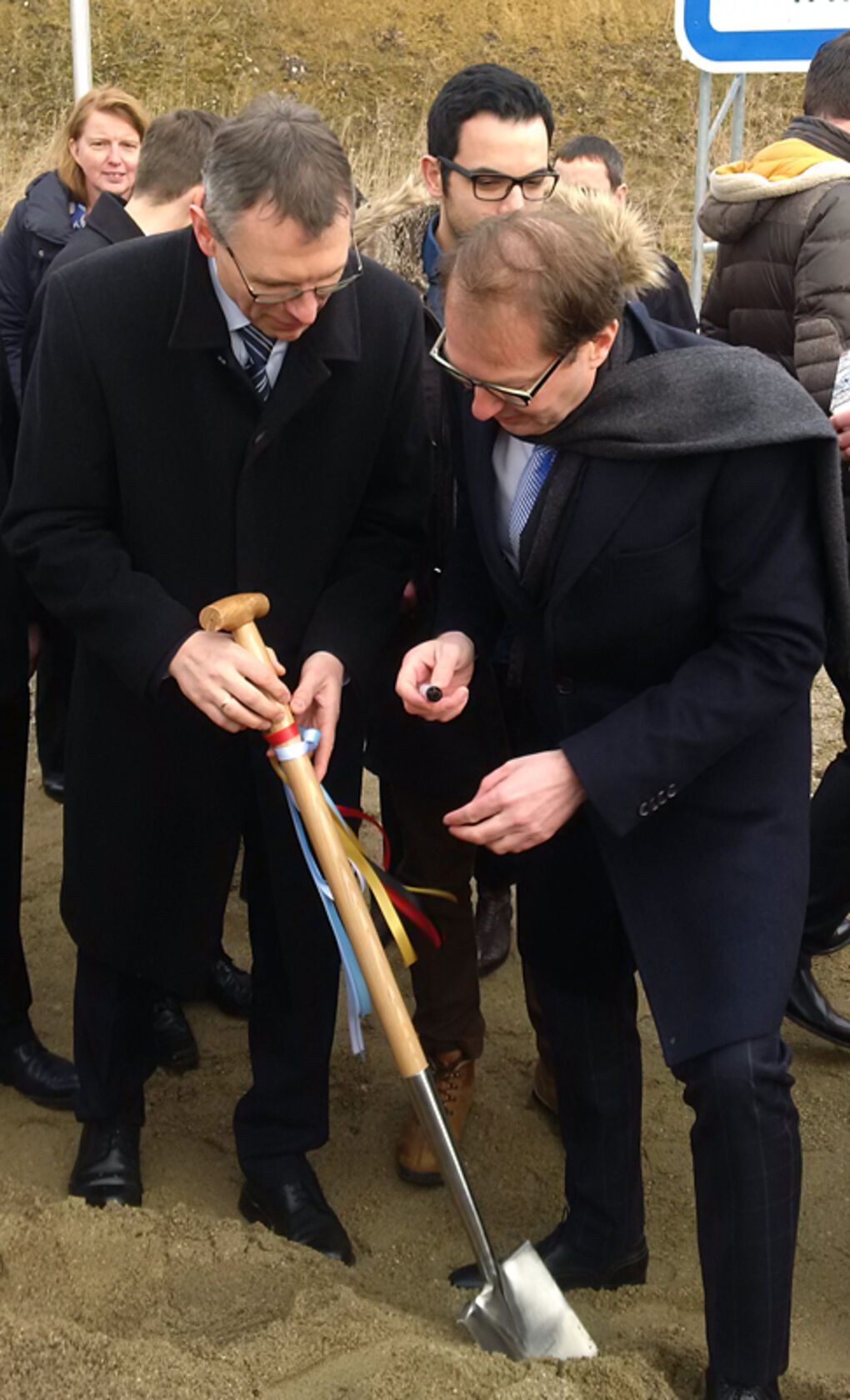 Groundbreaking ceremony for the A 94 motorway 2