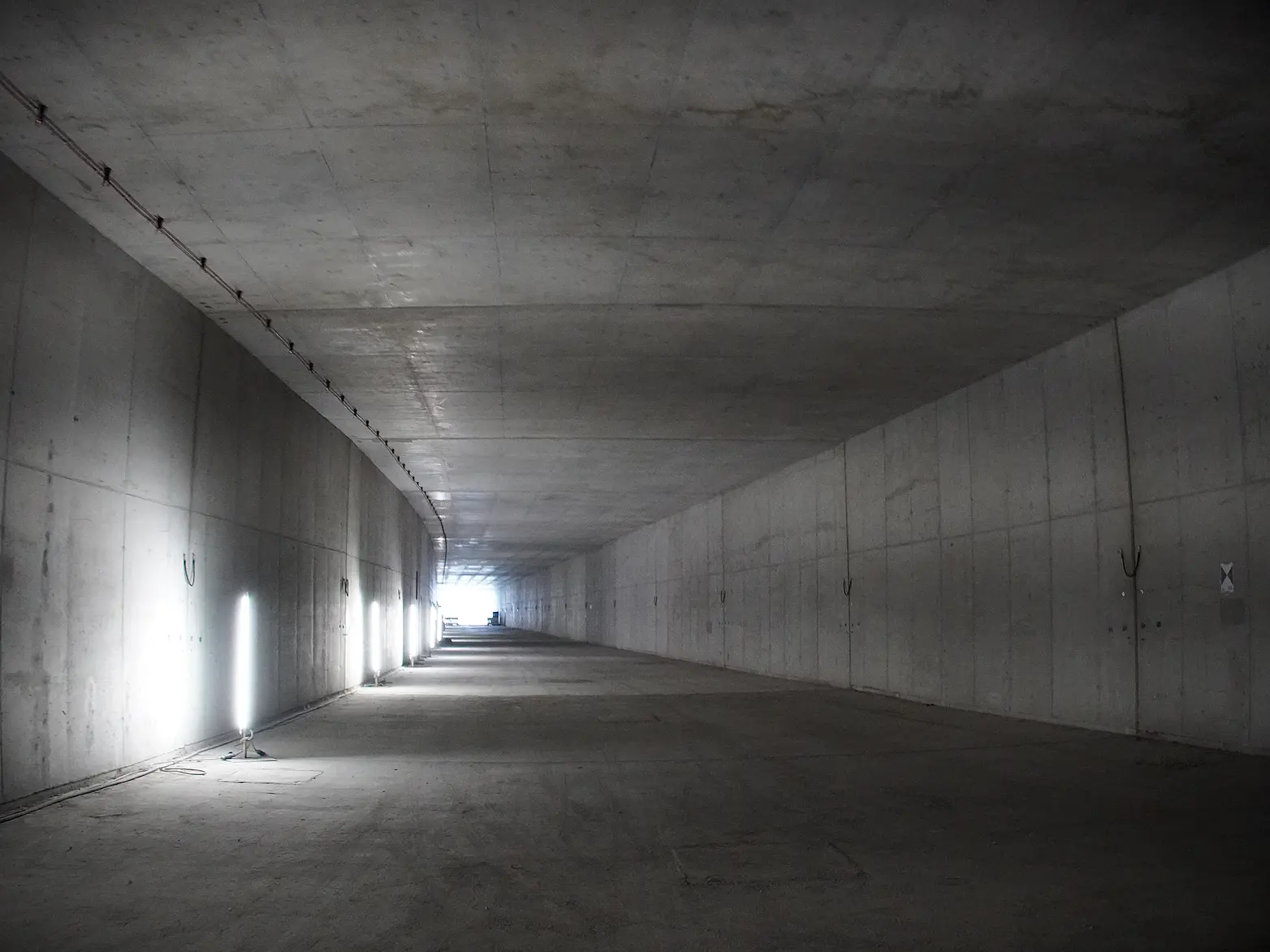 Tunnel von innen.