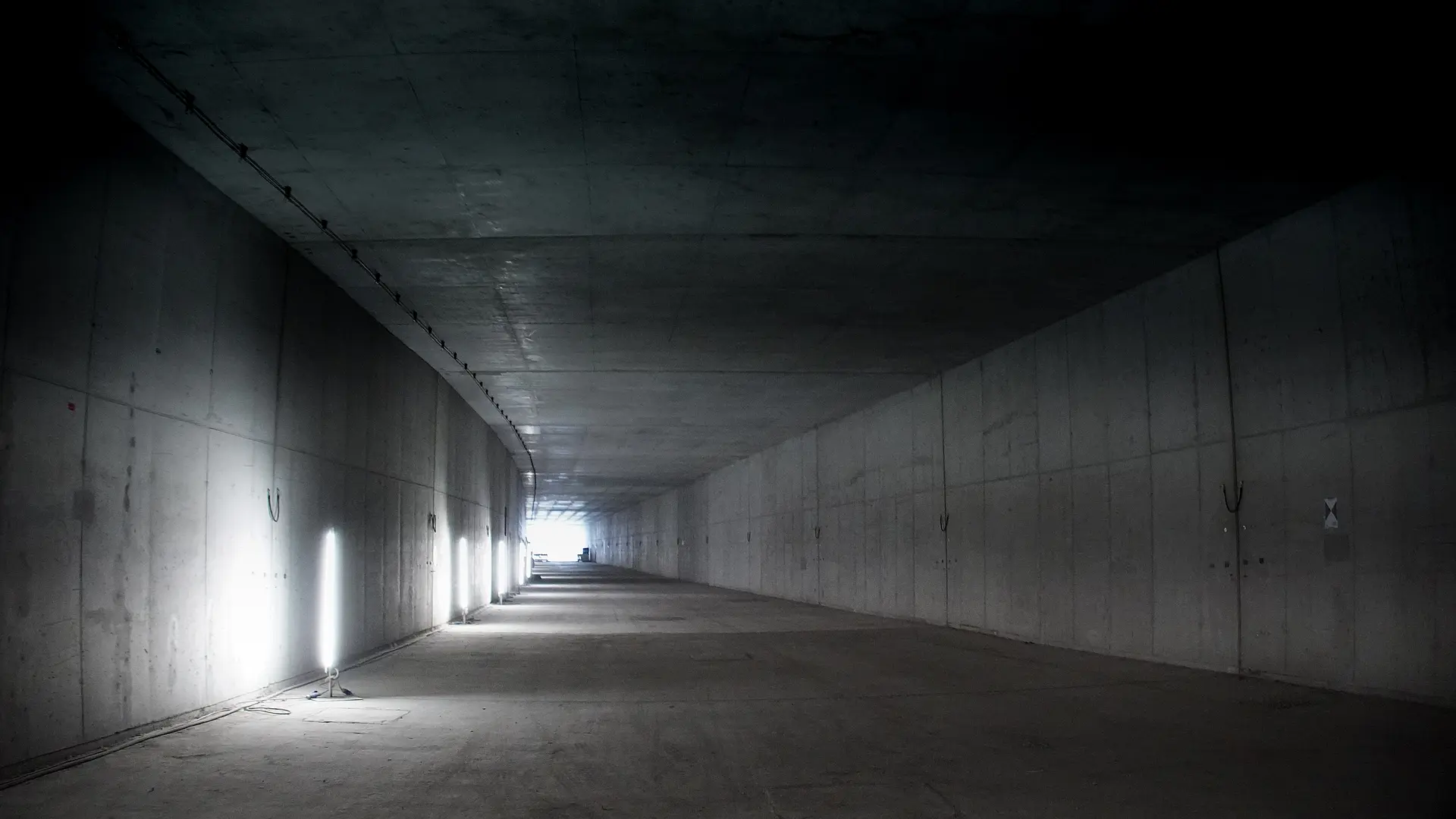 Tunnel von innen.