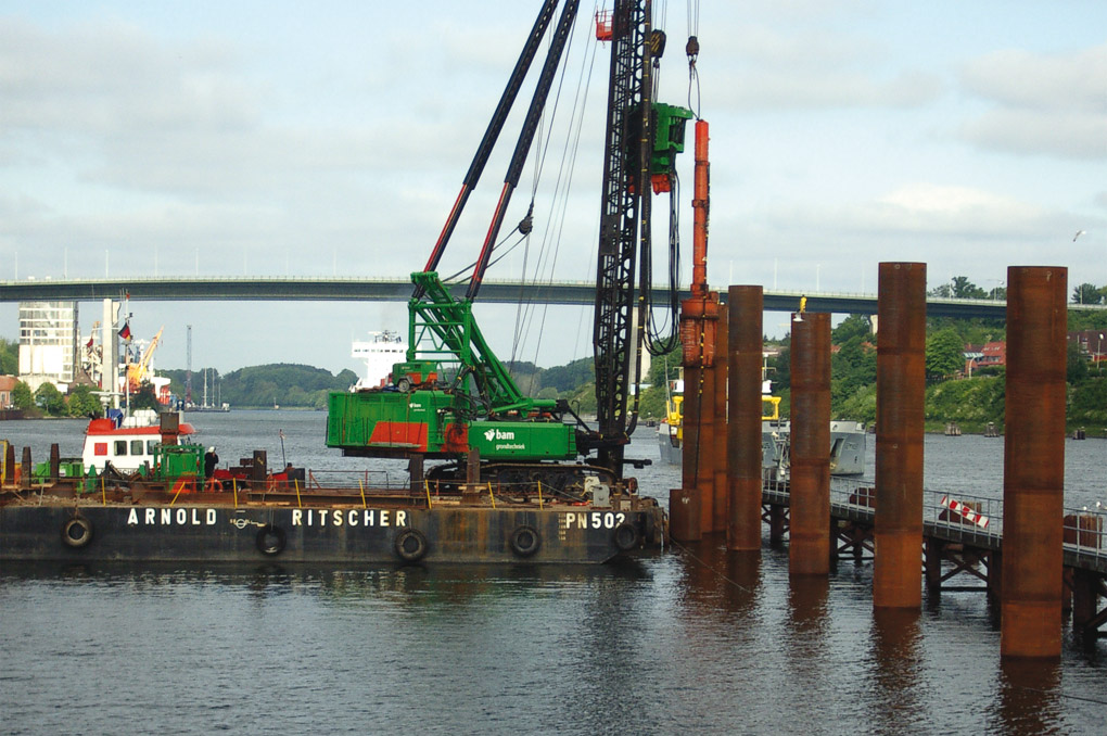 Instandsetzung am Nord-Ostsee Kanal