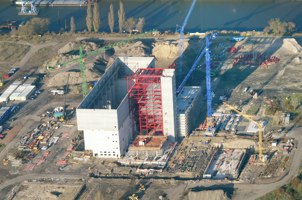 MHKW Müllheizkraftwerk Rothensee in Magdeburg