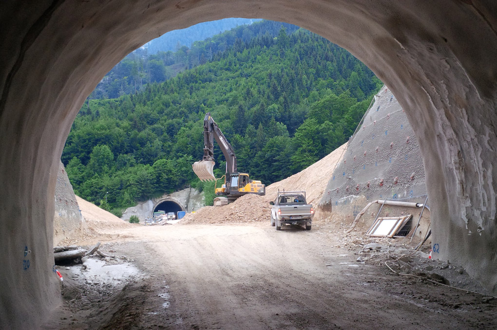 Tunnelkette Klaus, 2. Röhren, Baulose 4 + 5