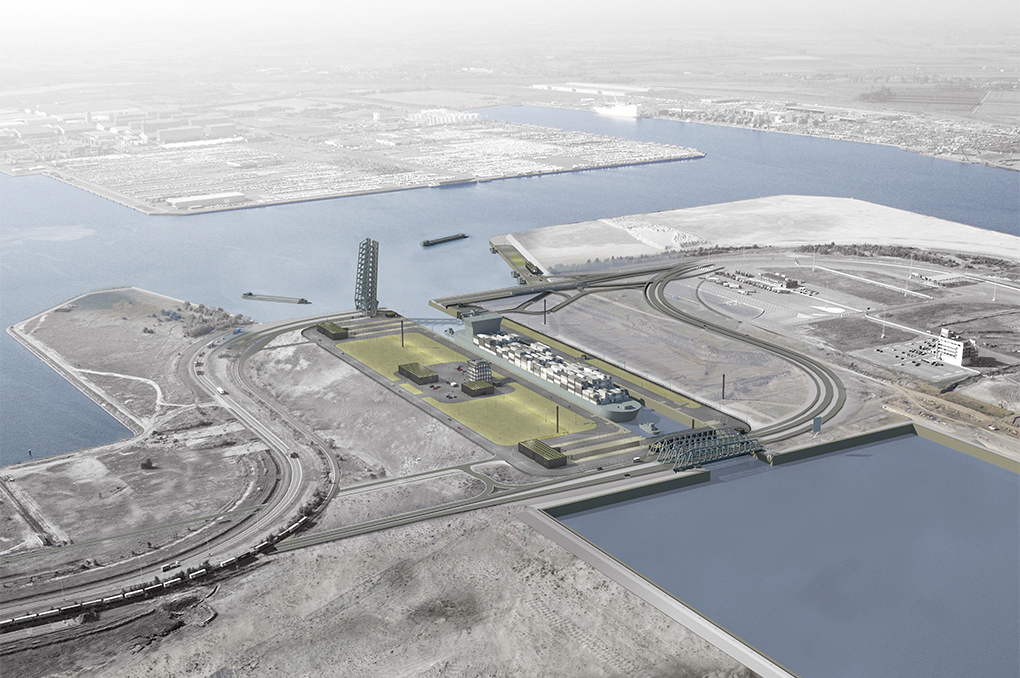 2. Schleuse Waaslandhaven, Antwerpen (B)