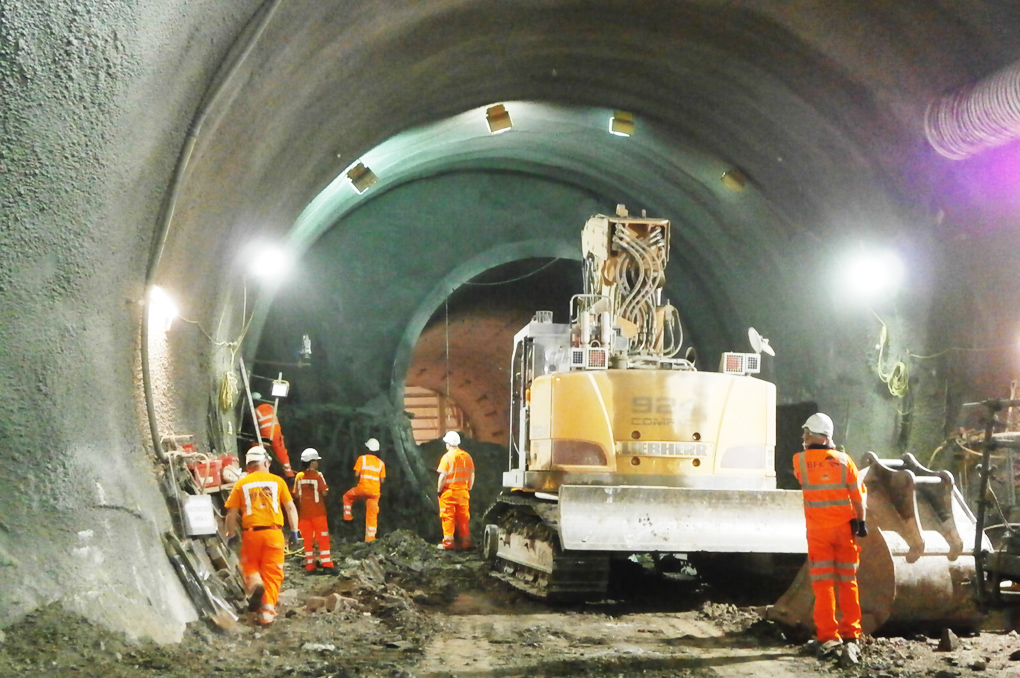 Crossrail Western Tunnels und Bahnhöfe