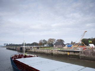 New Culvert Brunsbüttel Lock