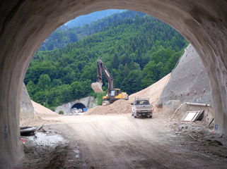 Tunnelkette Klaus, 2. Röhren, Baulose 4 + 5