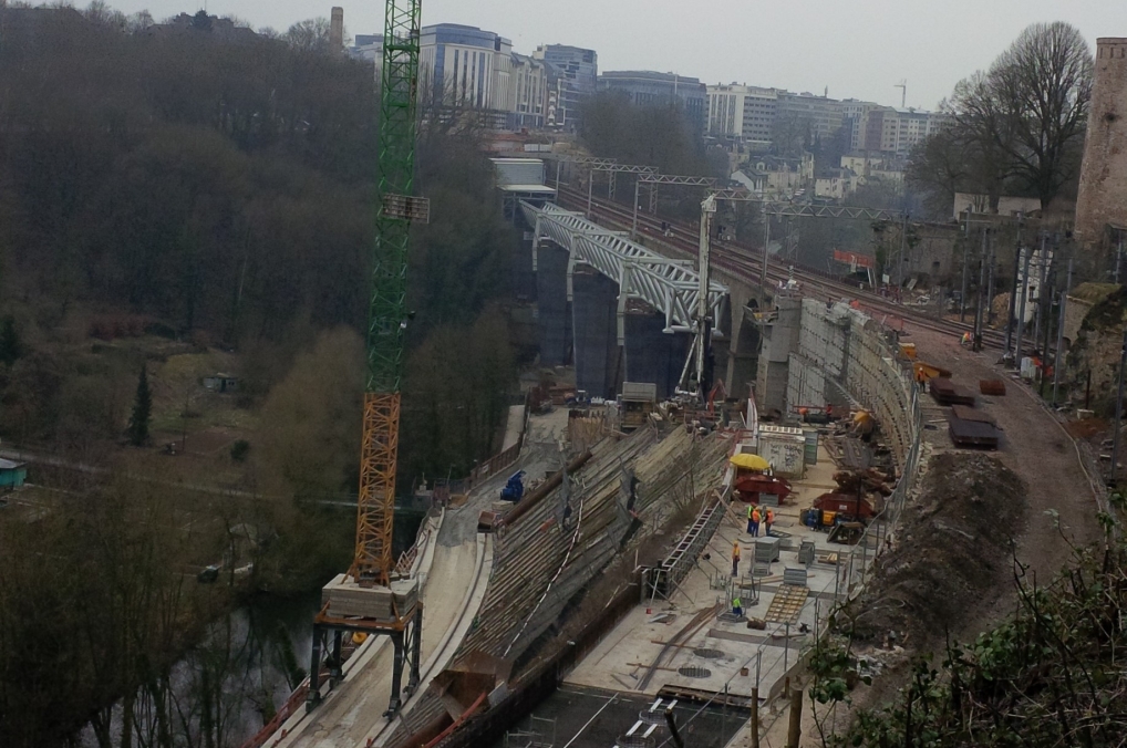 Luxemburg, Viaduct Pulvermühle