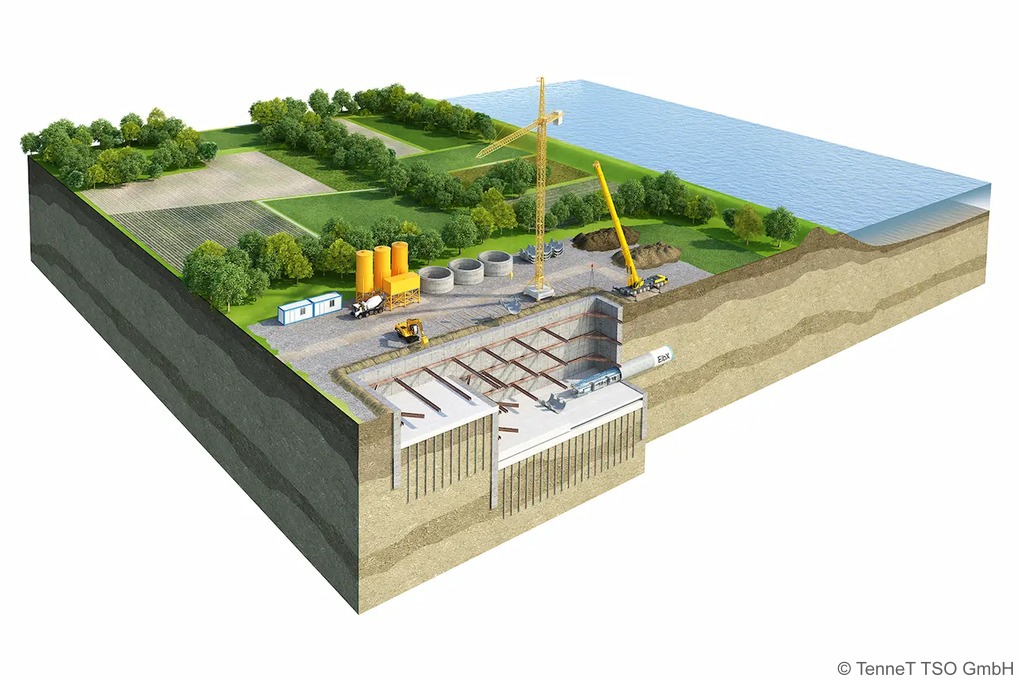 ElbX Elbe Crossing Structure - tunnel driving