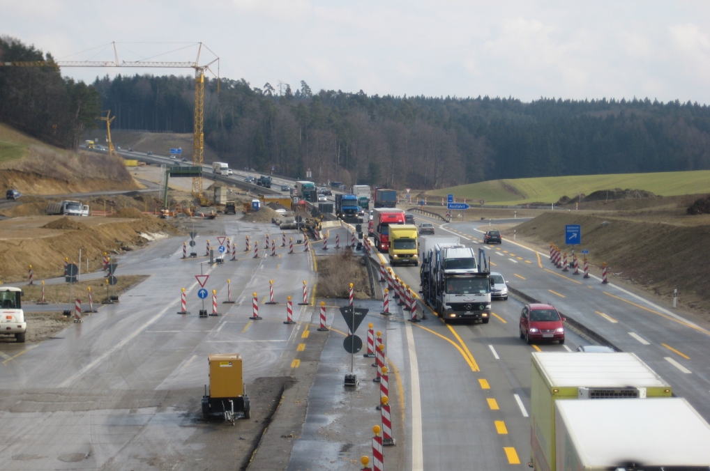 Autobahn A8, Deutschland