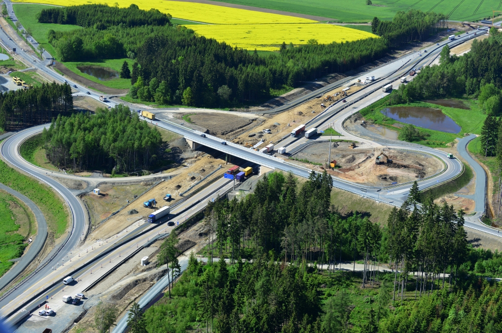 Autobahn A9, Deutschland